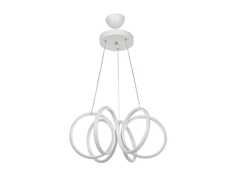 Lampada a sospensione LED forma spirale Ilya MDL4439 colore bianco