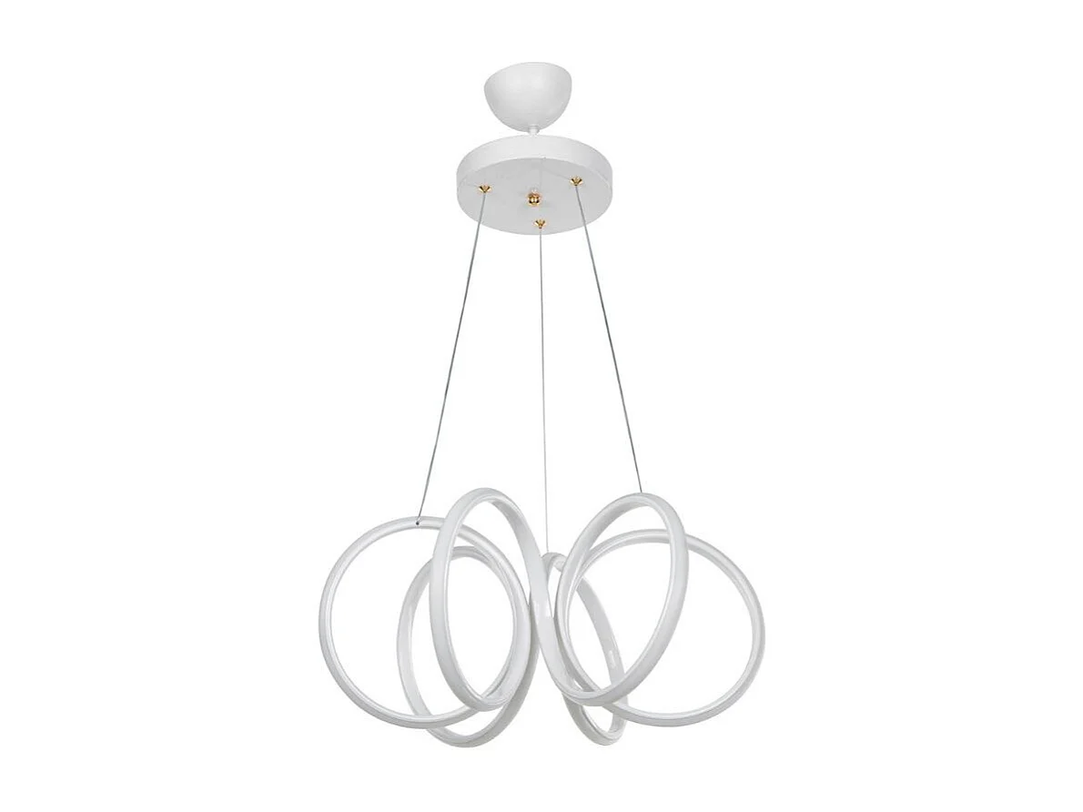 Lampada a sospensione LED forma spirale Ilya MDL4439 colore bianco