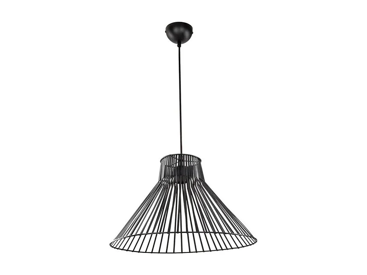 Lampada a sospensione filo metallico Panama MDL4135 colore nero