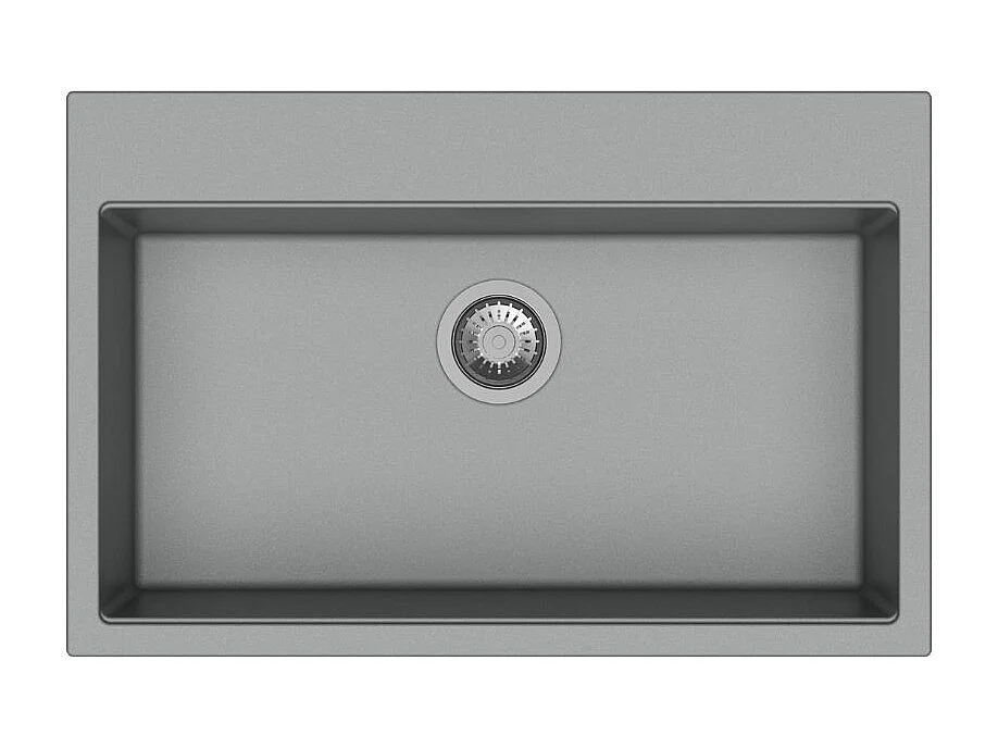 Lavello una vasca croma Waltz 78x51