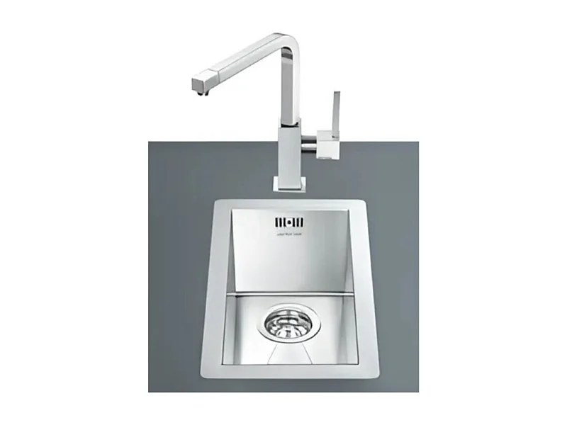 Lavello incasso monovasca filotop 26.7x46.4 Smeg VQ20 inox