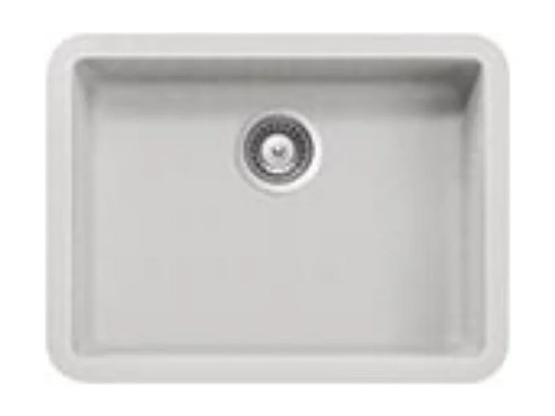 Lavello incasso monovasca sottotop 50x38 Smeg VST50AL colore alluminio