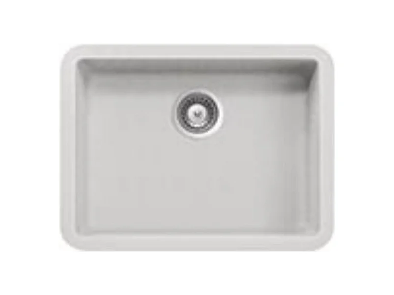 Lavello incasso monovasca sottotop 50x38 Smeg VST50AL colore alluminio