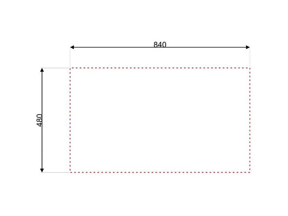 Lavello incasso cucina acciaio 86x50 cm una vasca e gocciolatoio destro MP861VDX