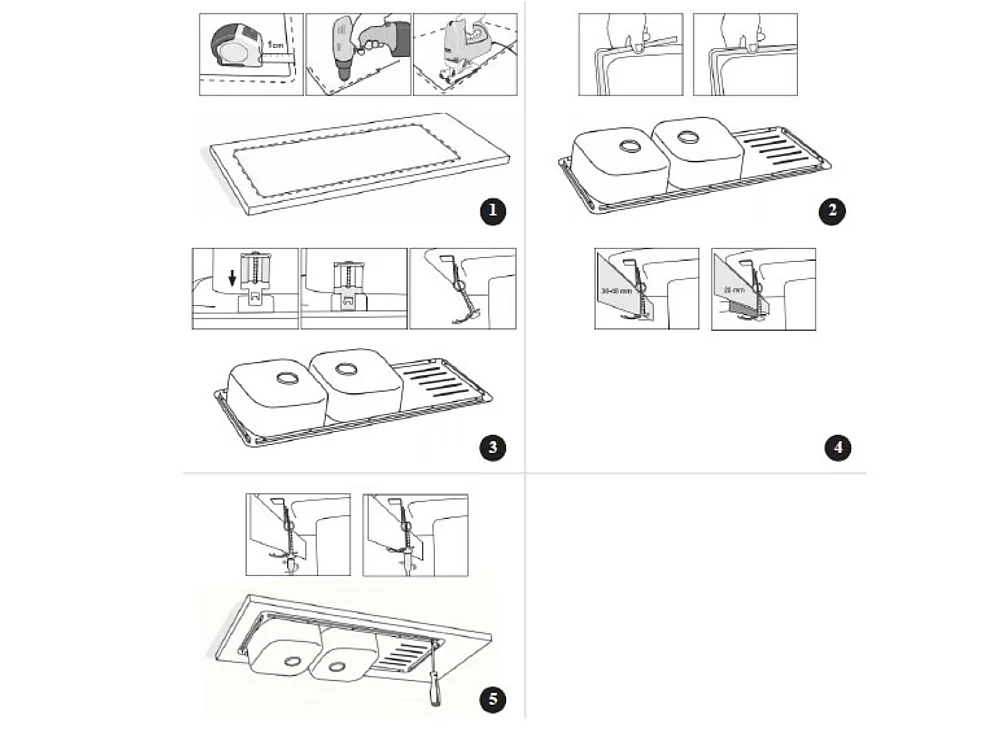 Lavello incasso cucina acciaio 86x50 cm una vasca e gocciolatoio destro MP861VDX