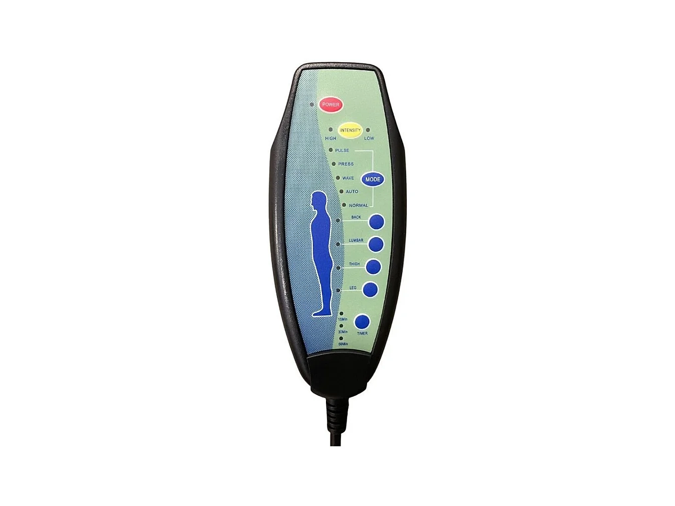 Poltrona relax manuale con 8 punti di massaggio Futura Mozart taupè