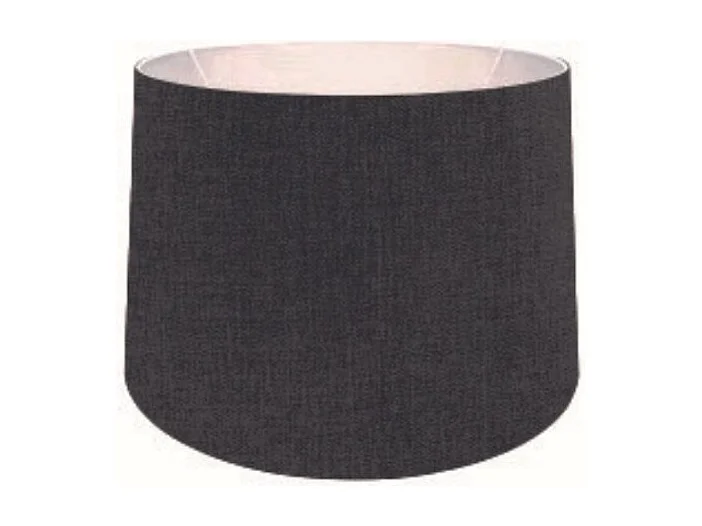 Paralume tessuto nero Deco MDL3566