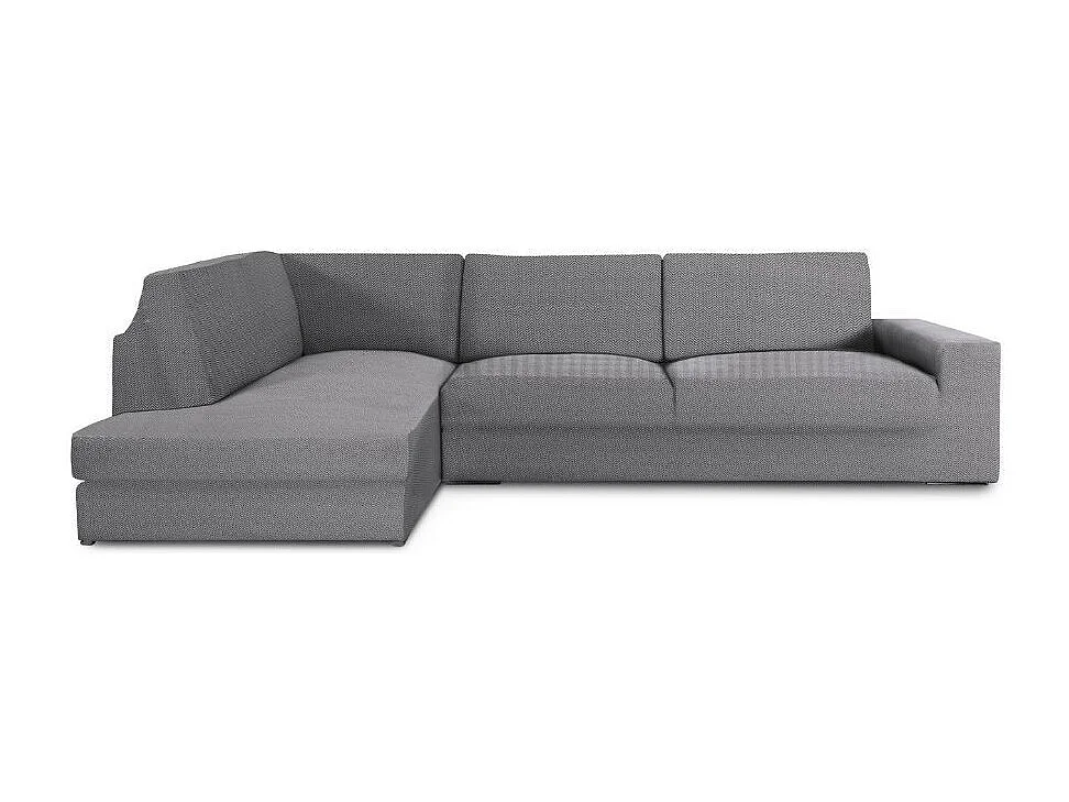 Copridivano angolare sinistro grigio Jaz 350-500