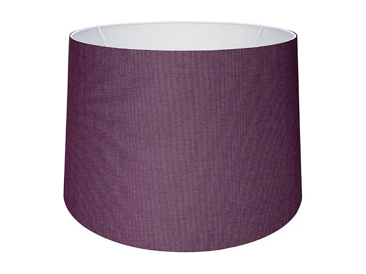 Paralume tessuto viola Deco MDL3567