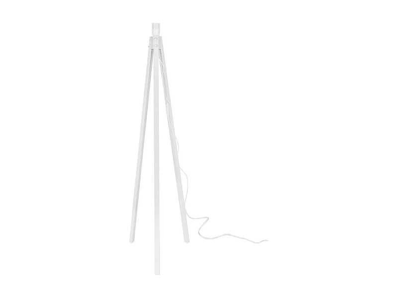 Lampada da terra treppiede legno colore bianco Rodi ASZ1239 125H