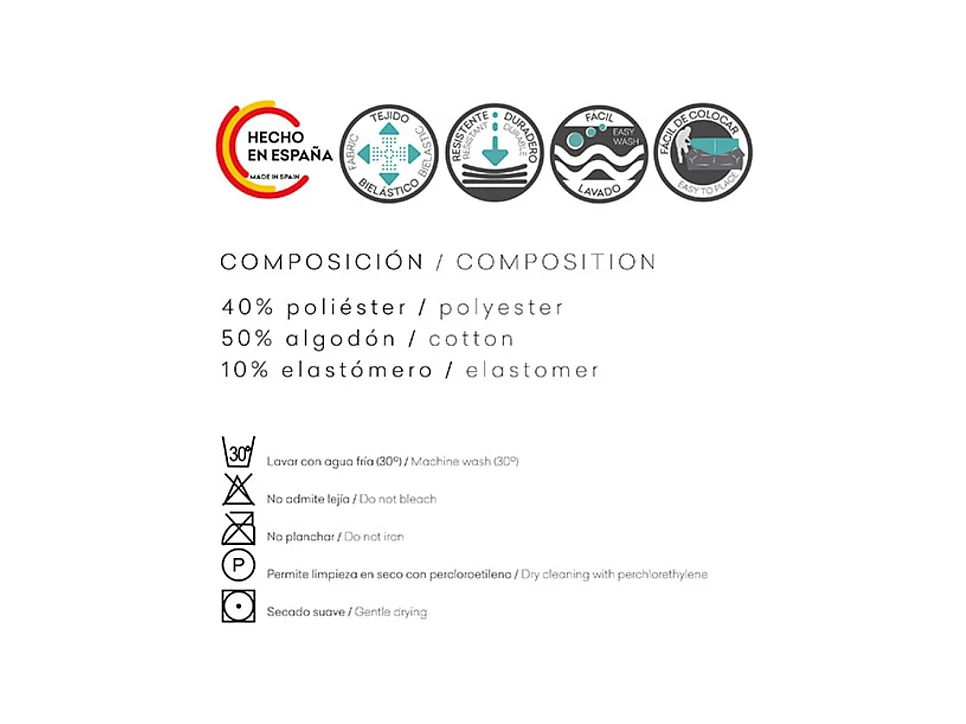 Copridivano angolare destro grigio Jaz 350-500