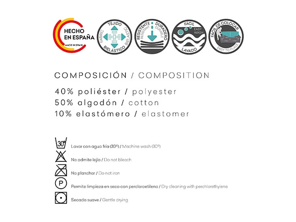 Copridivano angolare destro grigio Jaz 350-500