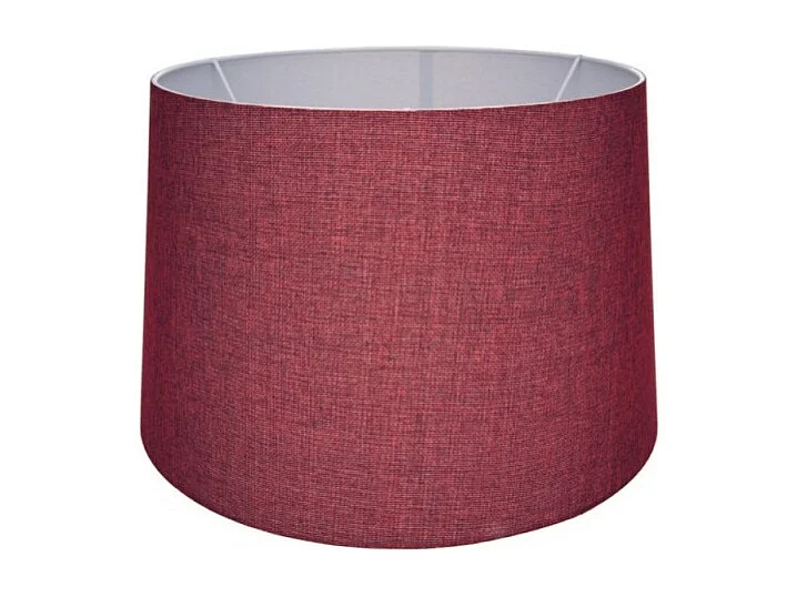 Paralume tessuto rosso Deco MDL3011