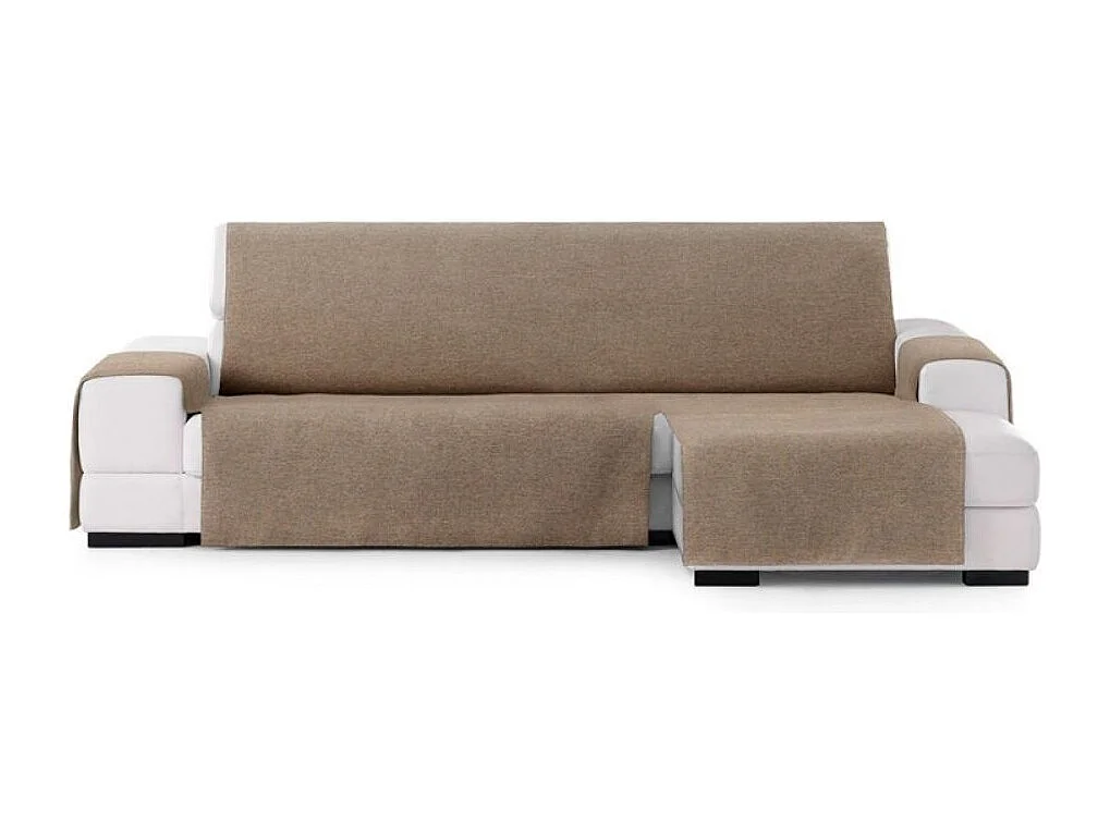 Copridivano penisola destra beige tessuto jacquard Valeria 290