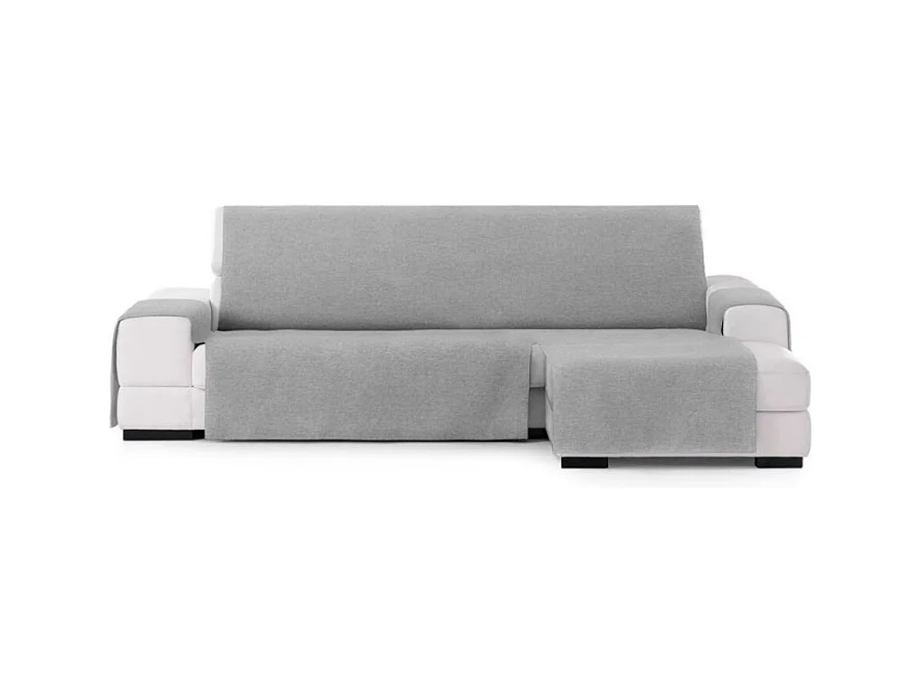 Copridivano penisola destra grigio tessuto jacquard Valeria 240