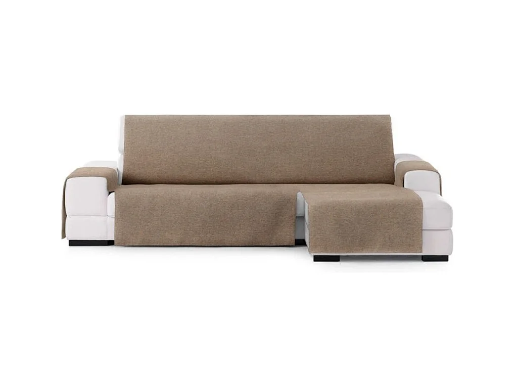 Copridivano penisola destra beige tessuto jacquard Valeria 240