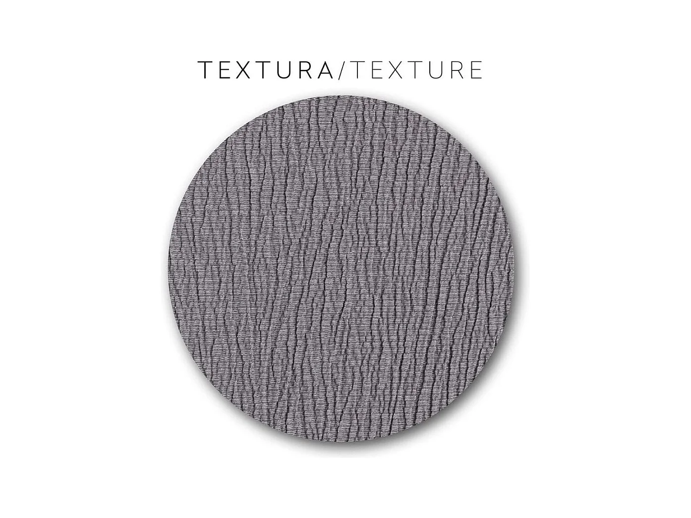 Copripoltrona relax grigio Troya elastico 60-90