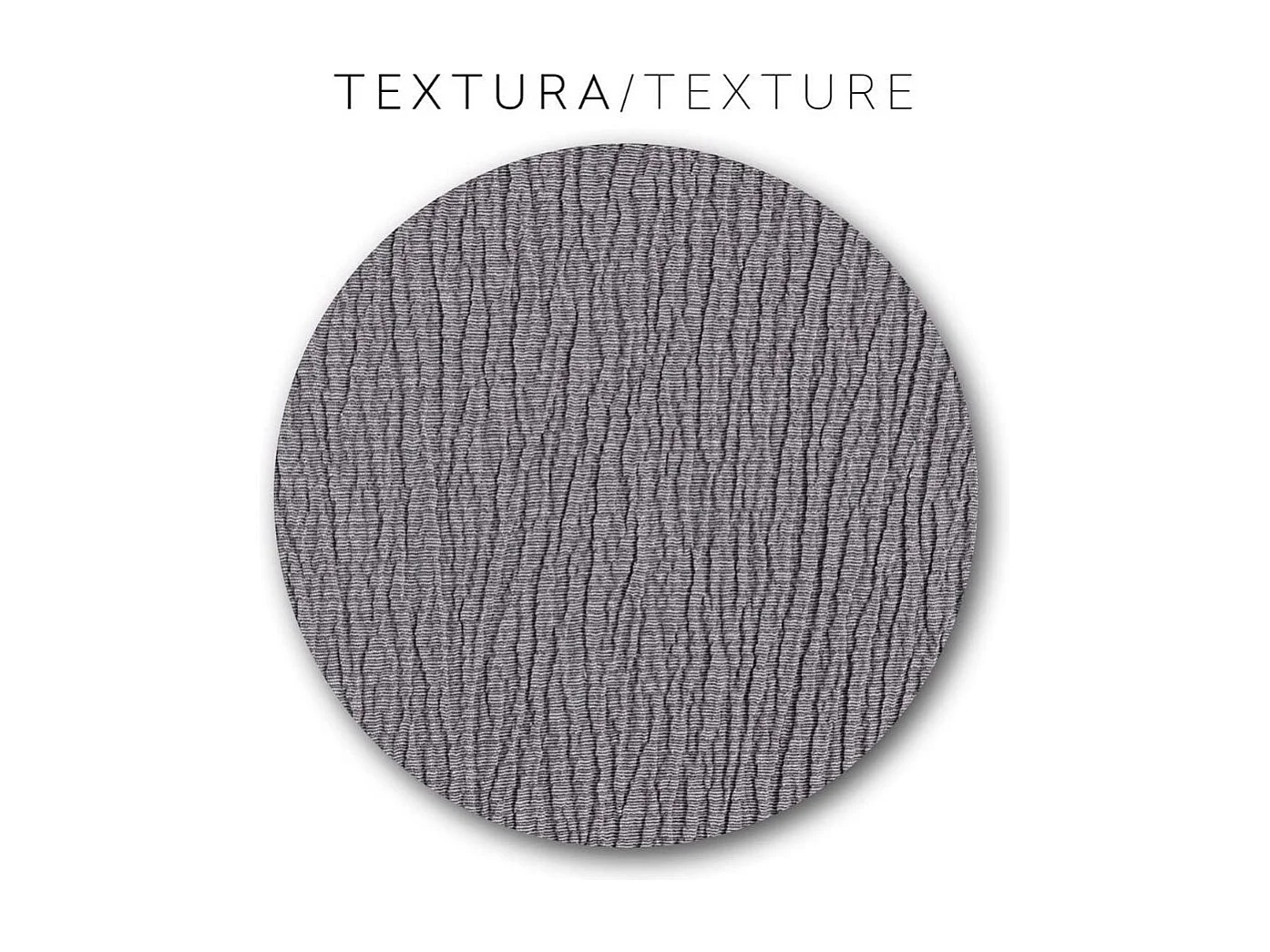 Copripoltrona relax grigio Troya elastico 60-90