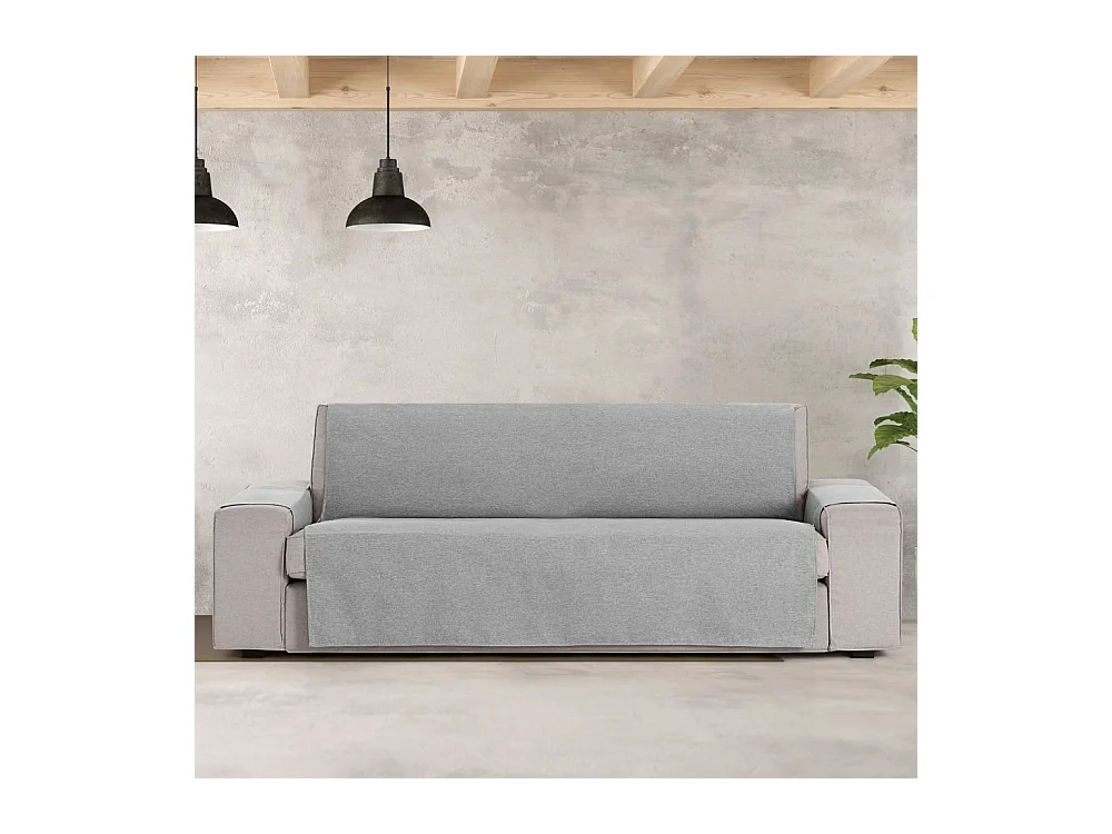 Copridivano 3 posti grigio tessuto jacquard Valeria 155