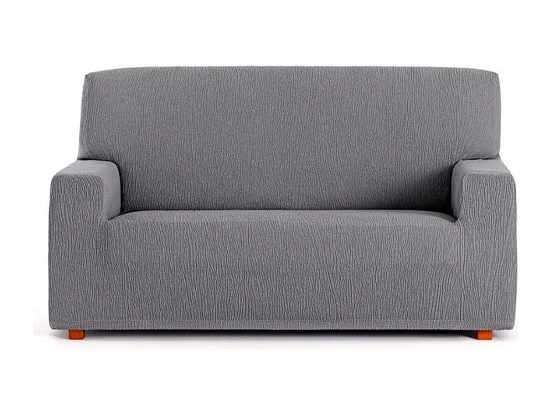 Copridivano 3 posti grigio Troya elastico 180-210