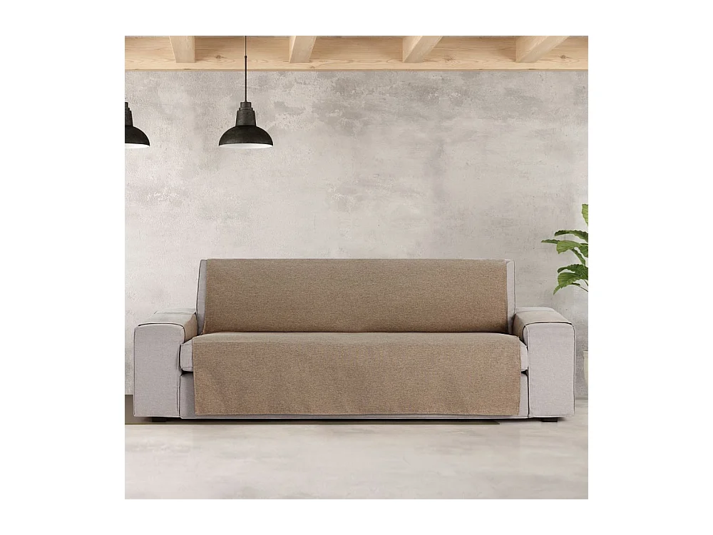 Copridivano 4 posti beige tessuto jacquard Valeria 190