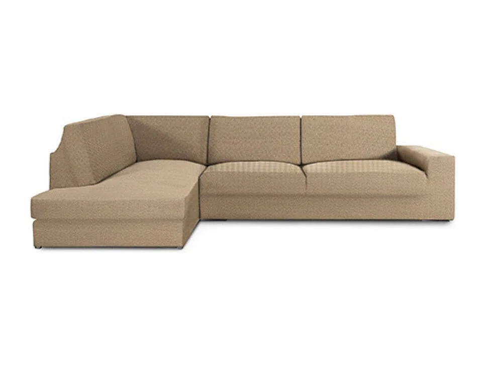 Copridivano angolare sinistro beige Jaz 350-500