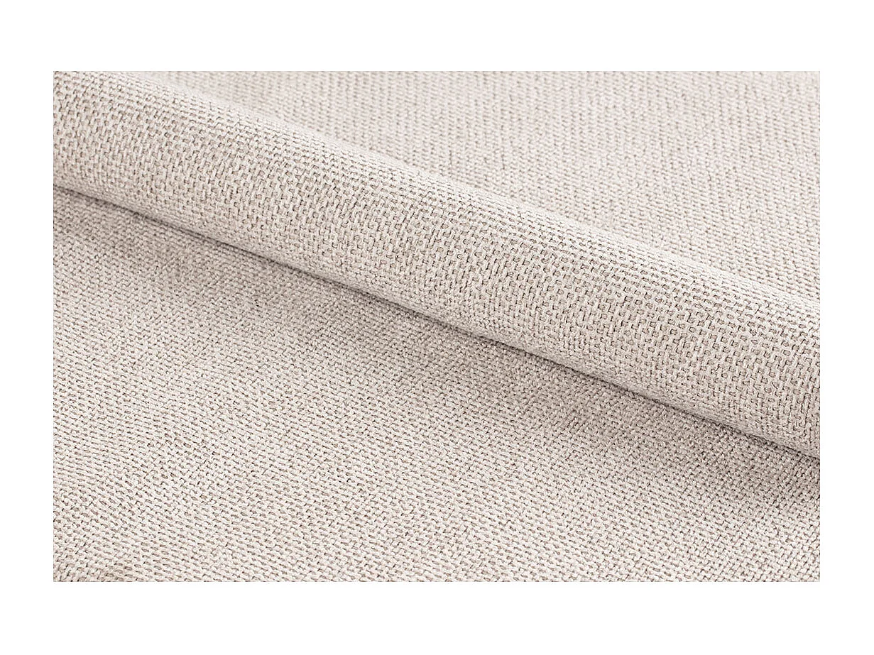 Clara chaise de salle à manger avec accoudoirs tissu beige.