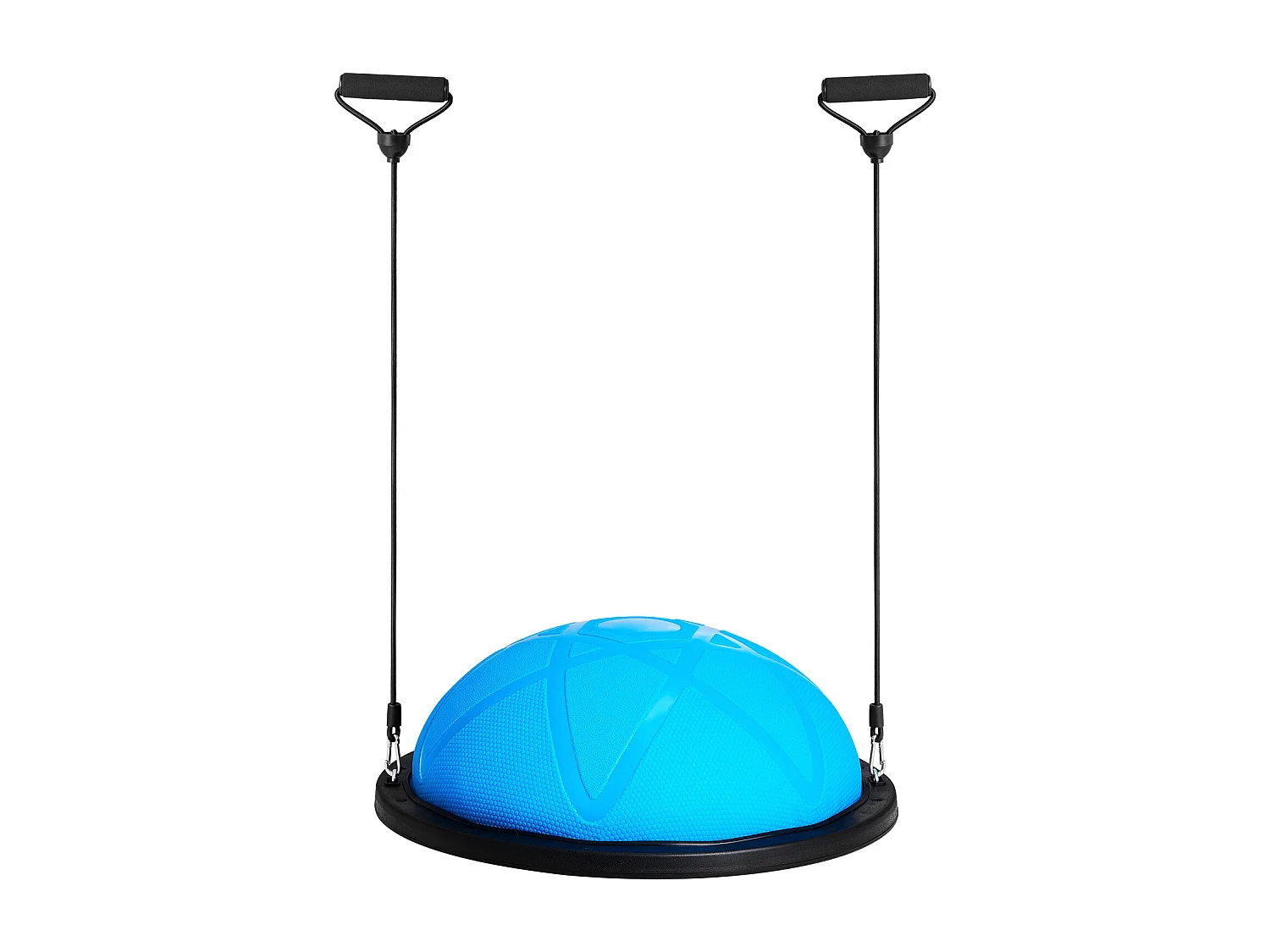 Demi-Ballon SucceBuy d'Exercice 58.42cm pour Entraînement, Ballon de Stabilité pour le Yoga et l'Équilibre, Bandes de Résistance