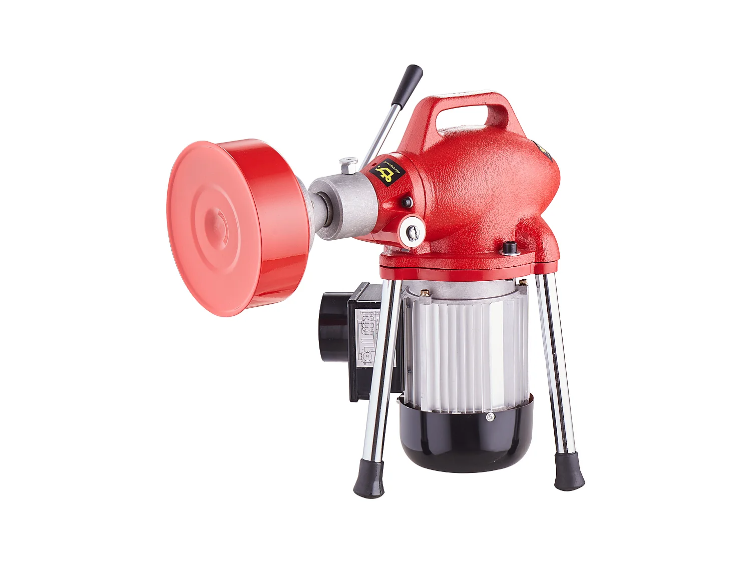 Machine de Nettoyage de Drain, SucceBuy Machine de Nettoyage de Drain 36.6 m × 1.6 cm 370 W Sectionnel Serpent Tarière Alimentation Manuelle