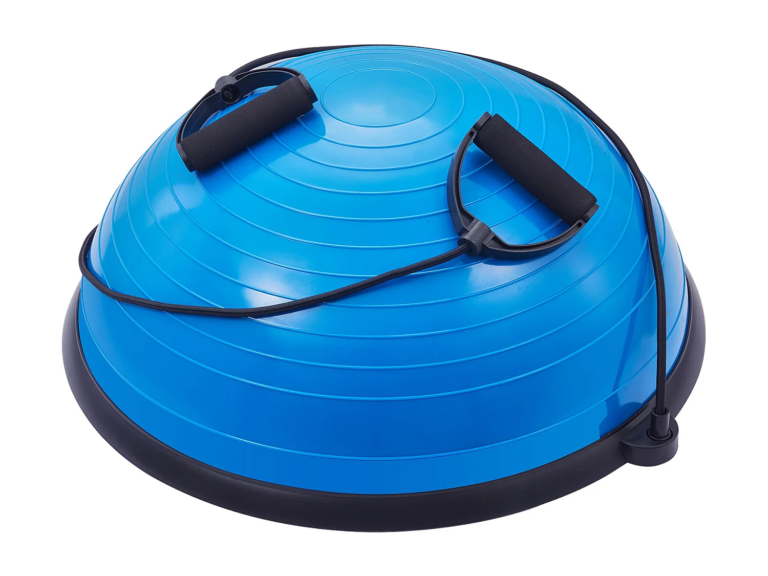 Demi-Ballon SucceBuy d'Exercice 58.42cm pour Entraînement, Ballon de Stabilité pour le Yoga et l'Équilibre, Bandes de Résistance