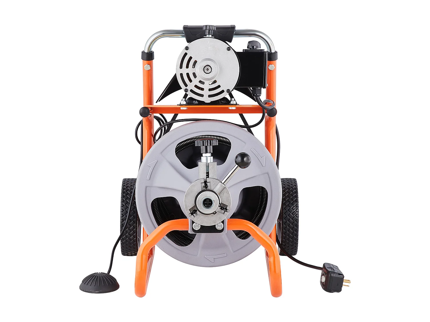 Machine de Nettoyage de Drain, SucceBuy Machine de Nettoyage de Drain 22.8 m × 0.95 cm Alimentation Automatique 8 Coupeurs