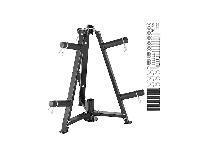 Soutien pour Plaques de Poids SucceBuy, pour Plaques de 50,8 mm, Capacité de 136 kg