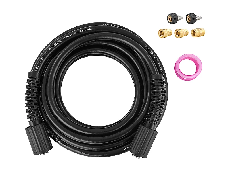 Tubo di Lavatrice SucceBuy Alta Pressione 127CM 3600 PSI, Connessione 6.4mm