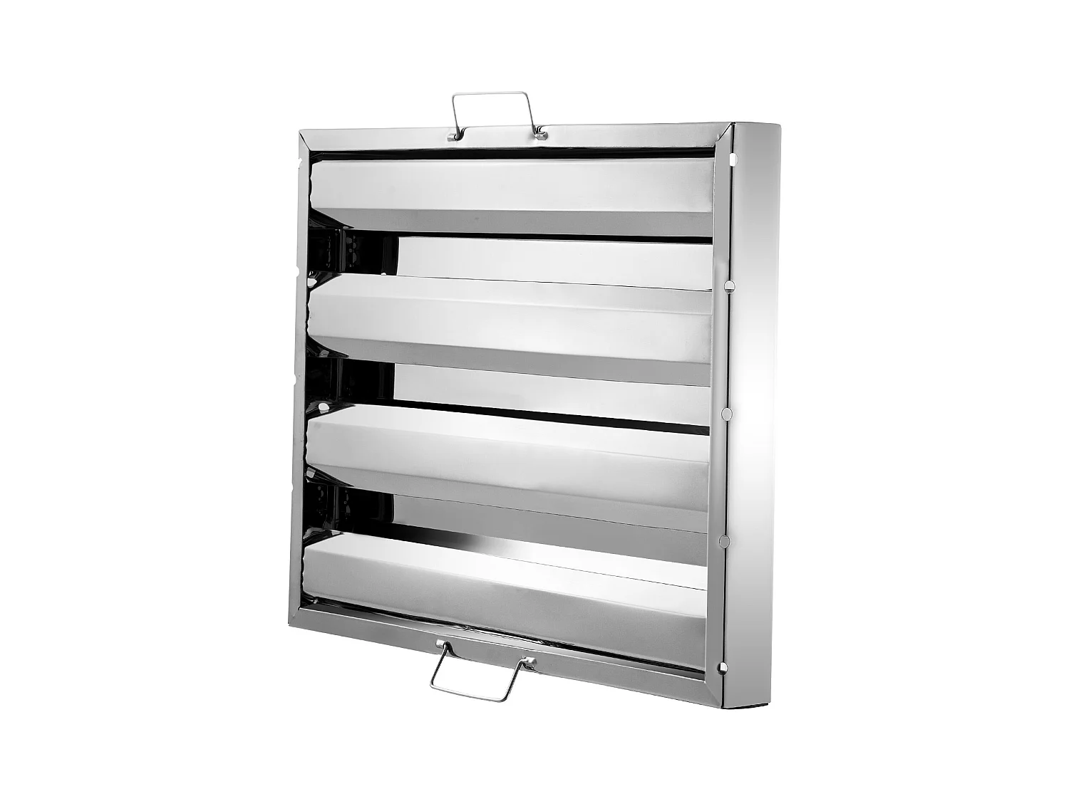Abrischungsfilter SucceBuy Set von 6 Filtern für Gewerbliche Abzüge 39.4cm x 49.5cm aus Edelstahl