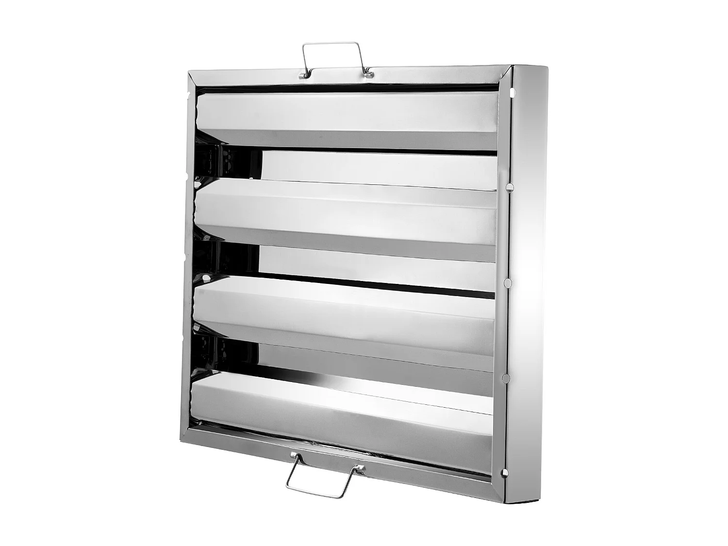 Filtre de Hotte SucceBuy Lot de 6 Filtres pour Hotte Commerciale 39.4cm x 49.5cm en Acier Inoxydable