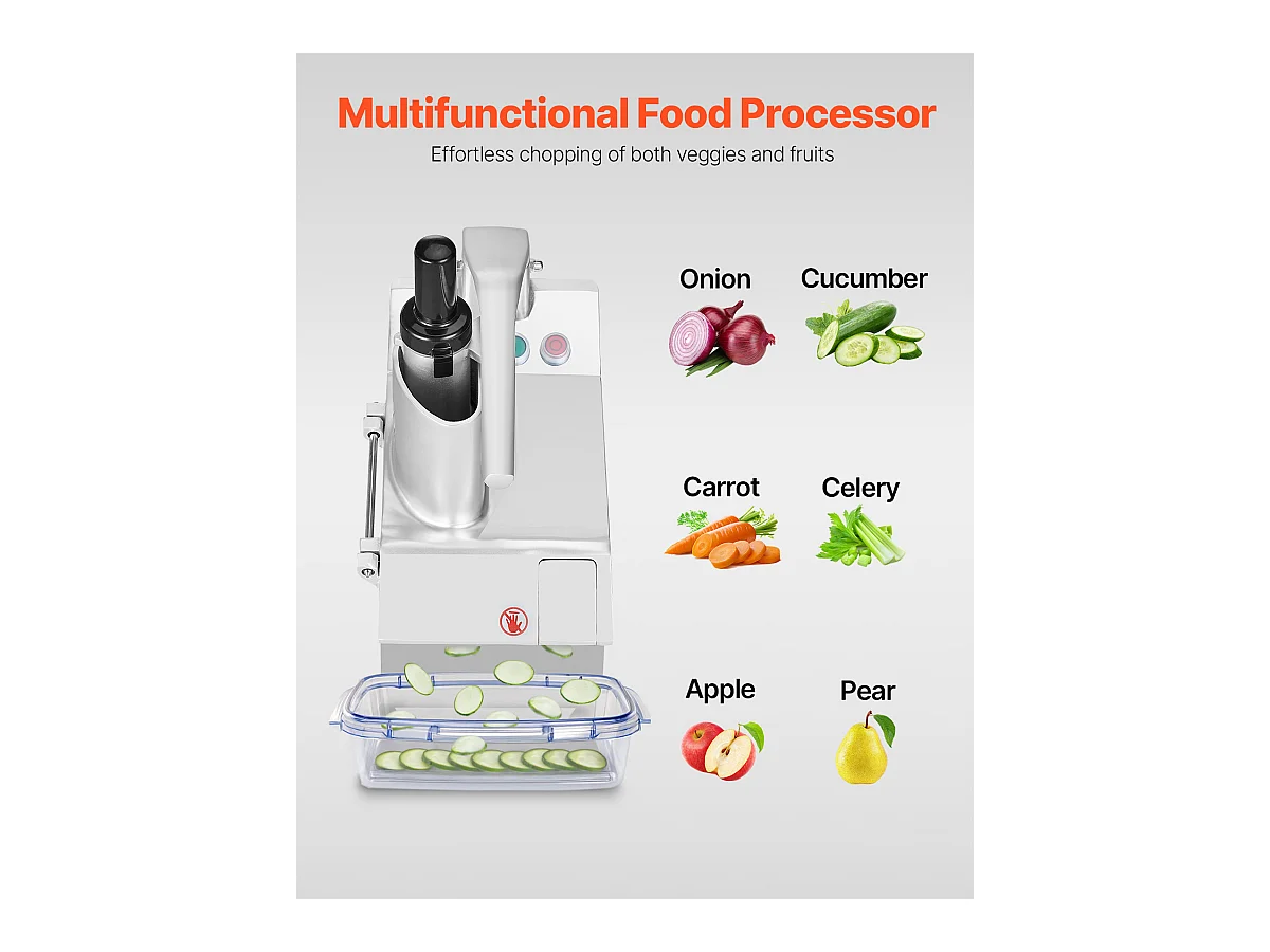 Robot da Cucina e Tritatutto SucceBuy, 550 W, 6 Lame