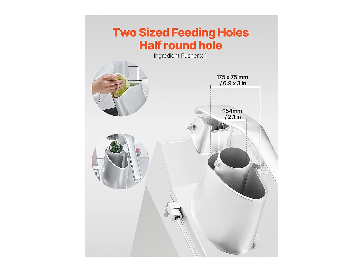 Robot da Cucina e Tritatutto SucceBuy, 550 W, 6 Lame