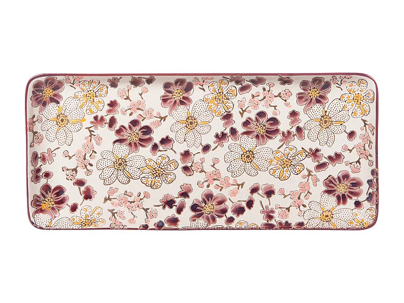 Plat à cake Kiyo 36x16 cm