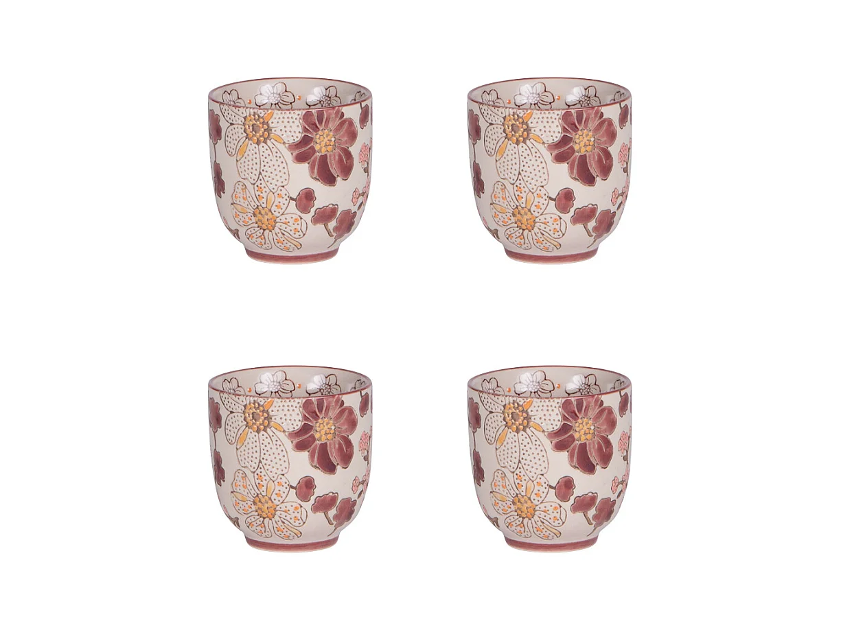 Coffret de 4 gobelets Kiyo 7 cm