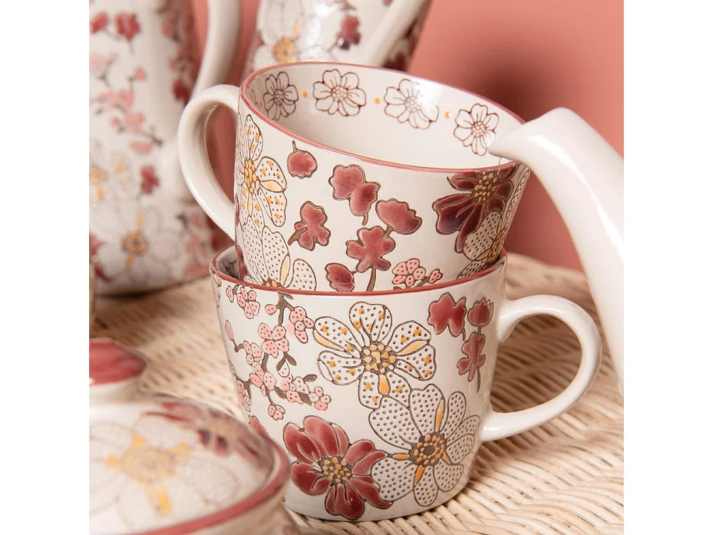 Coffret de 4 tasses Kiyo 36 cl