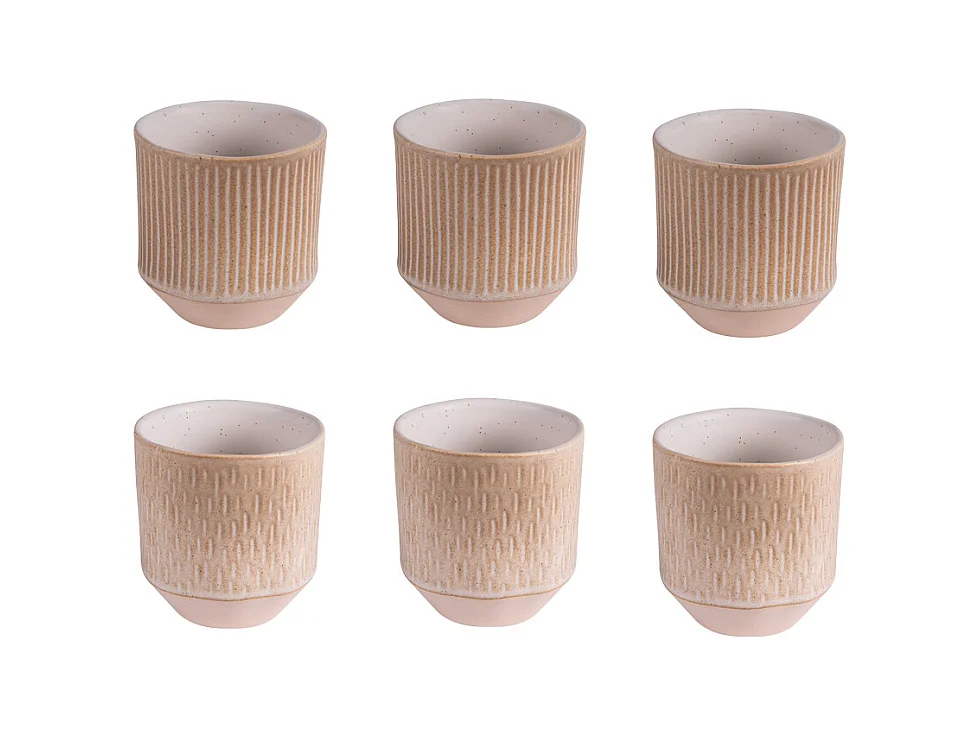 Coffret de 6 gobelets Miyaki 20 cl