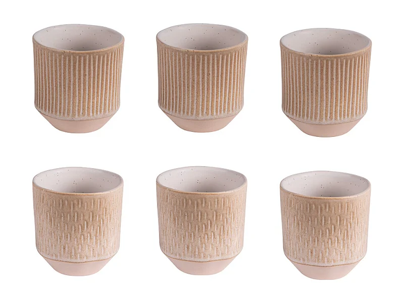 Coffret de 6 gobelets Miyaki 20 cl