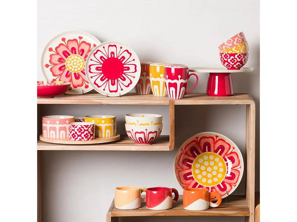 Assiette à dessert Debbie 21 cm (lot de 6)