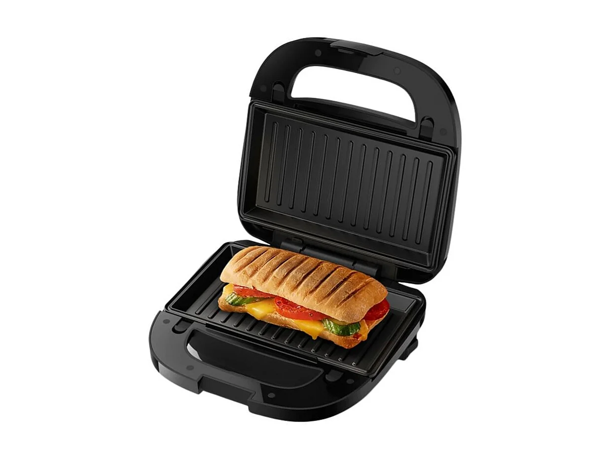 Gaufrier et croque monsieur Philips HD2350 80 750W Argent Métal