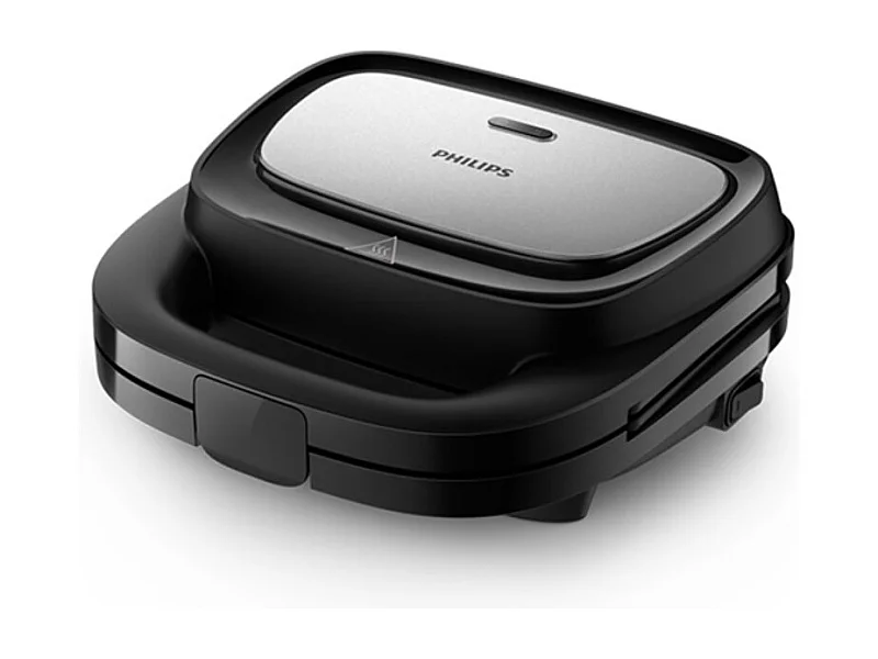 Sandwichera Philips HD2350/80 750W 3 placas desmontables negro