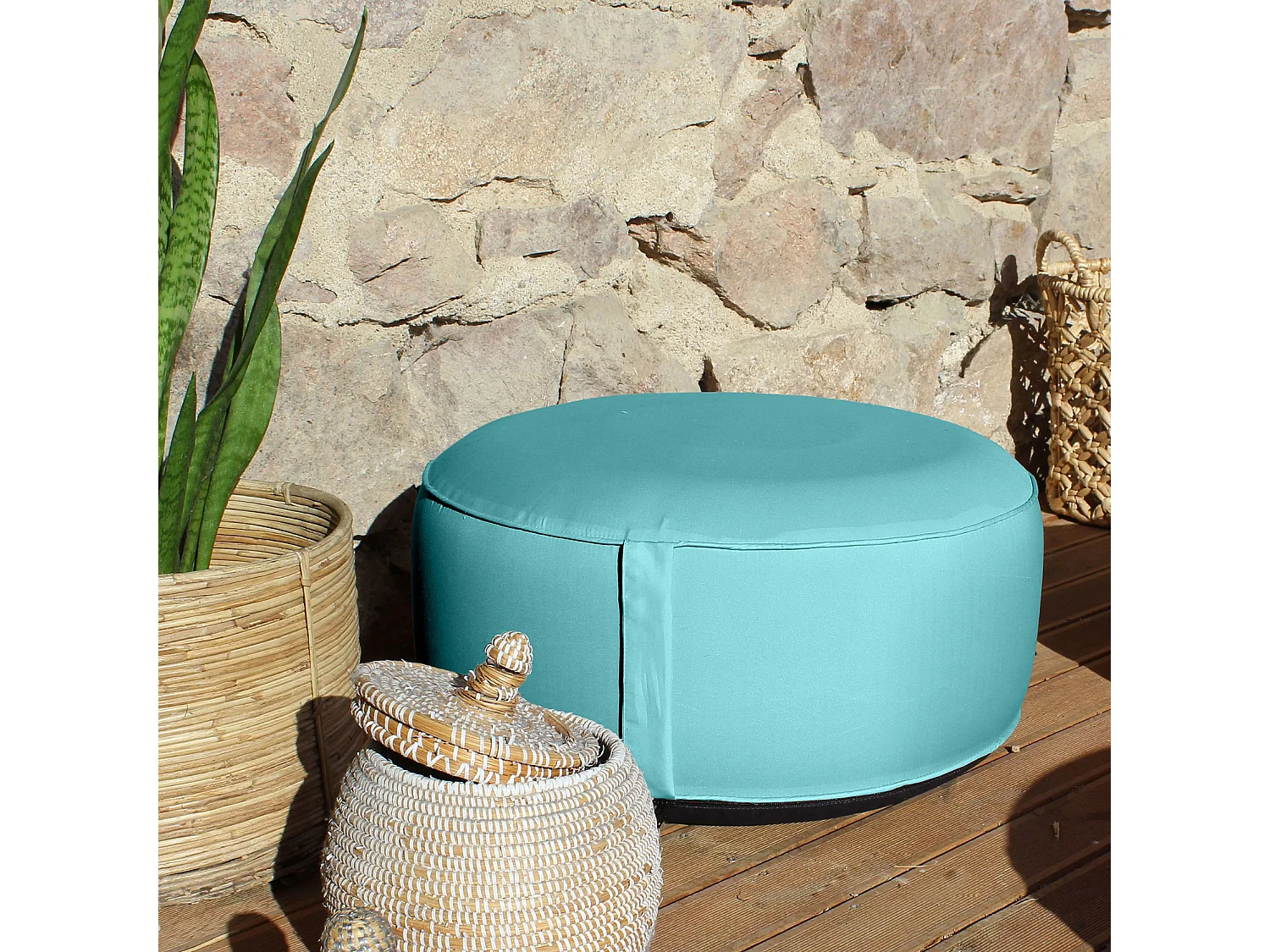 Aufblasbarer Outdoor-Pouf