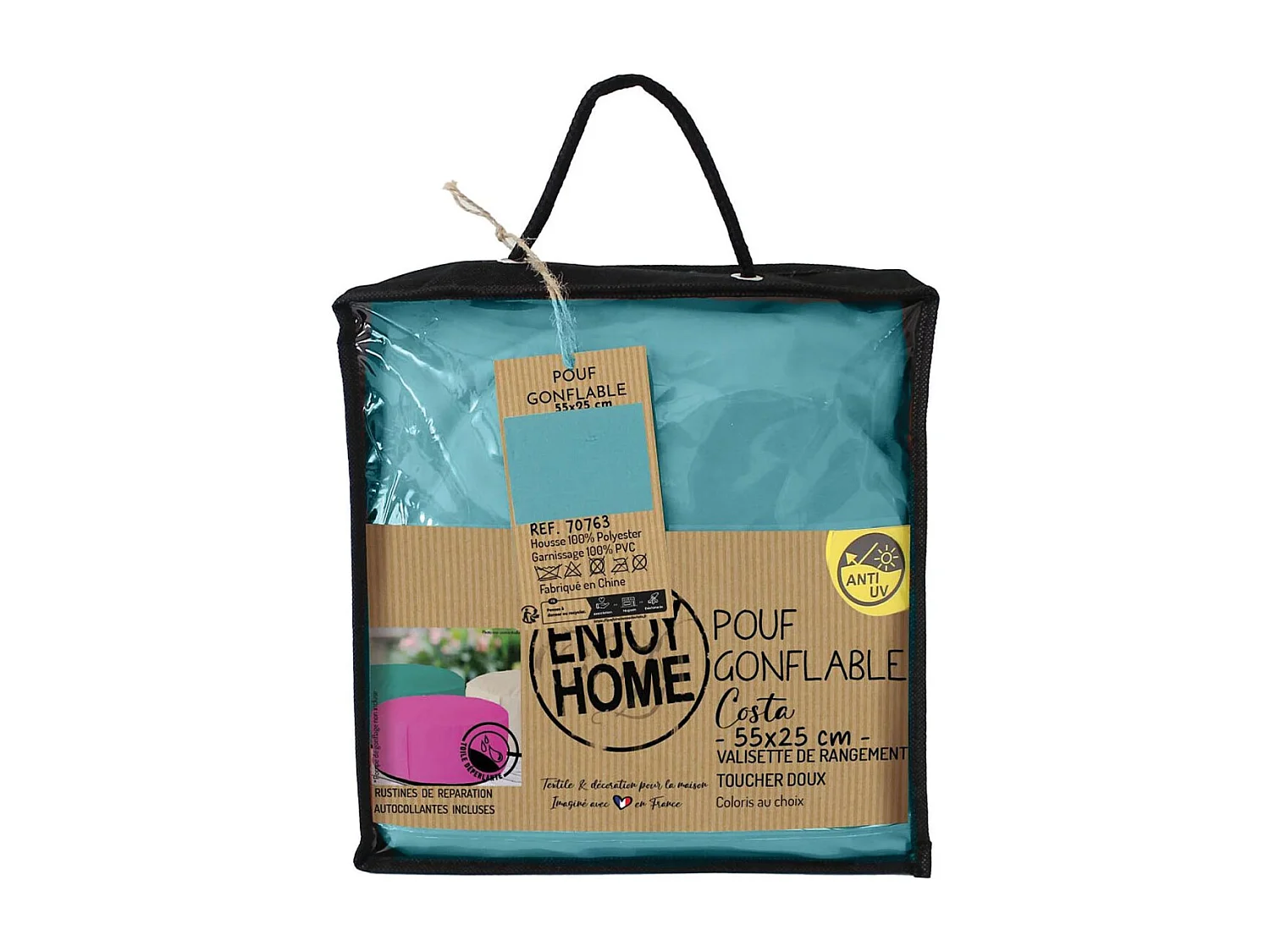 Aufblasbarer Outdoor-Pouf