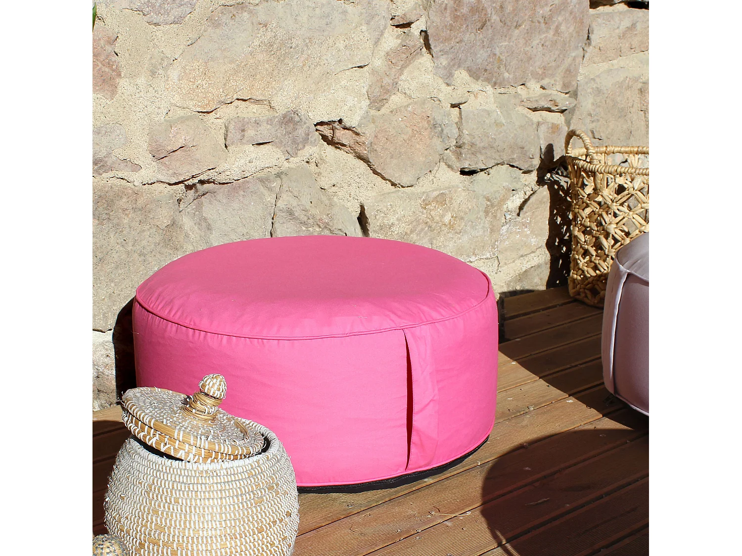 Aufblasbarer Outdoor-Pouf