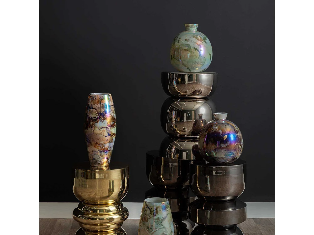 Vase en verre Melange Cone