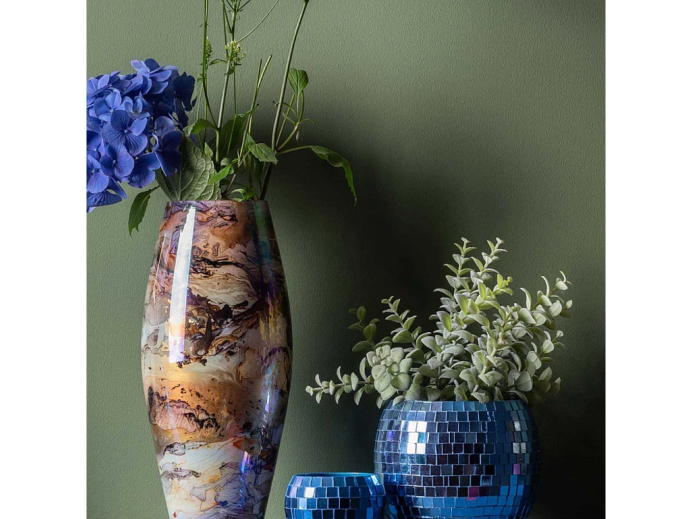 Vase en verre Melange Cone